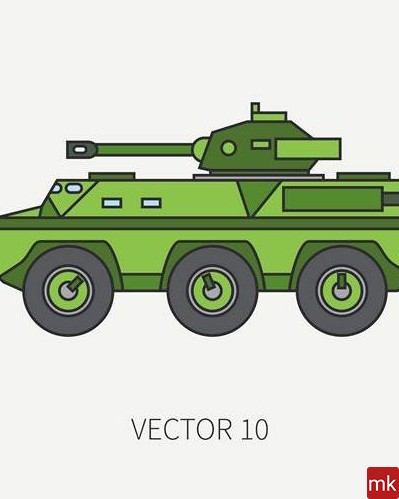 عکس نقاشی ماشین جنگی